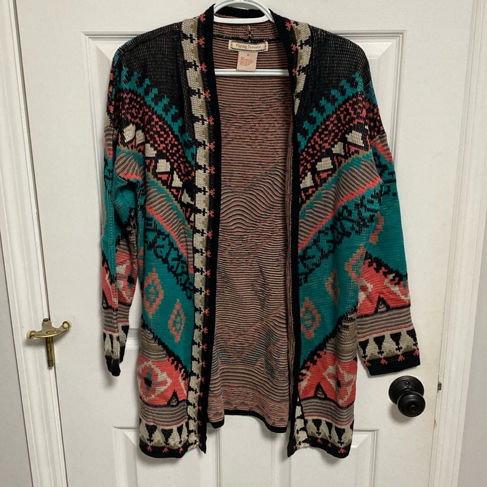 Boho cardigan size M